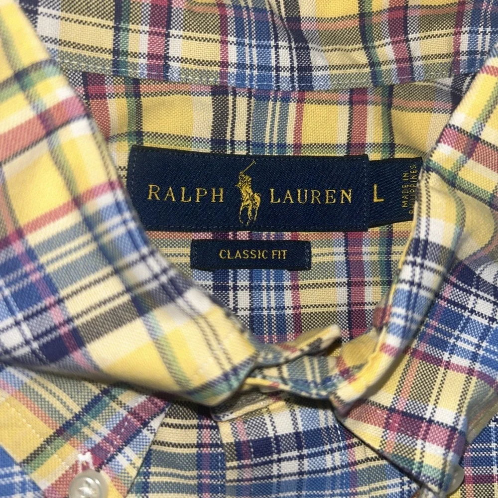 Polo Ralph Lauren Classic Fit Men's Large‎ Flesh Pony, BRIGHT